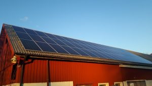 Solceller ladugård Solceller ladugård